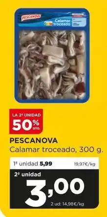 Alimerka Pescanova - calamar troceado oferta