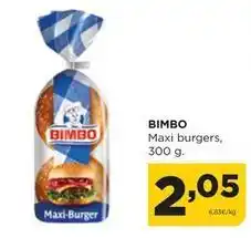 Alimerka Bimbo - maxi burgers oferta