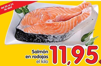 Alimerka Salmón en rodajas el kilo oferta