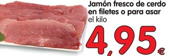 Alimerka Jamón Fresco de cerdo,en filetes o para asar el kilo oferta