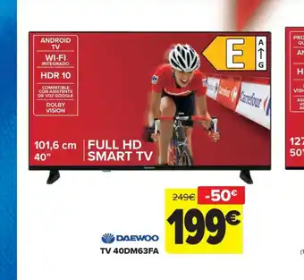 Carrefour DAEWOO TV 40DM63FA oferta