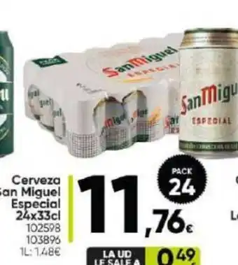 Family Cash Cerveza 24 San Miguel oferta