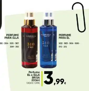 Family Cash Perfume EL O ELLA BRISA 200ml oferta