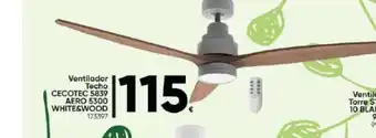 Family Cash Ventilador Torre STYLE 10 BLANCO 92cm 992316 oferta