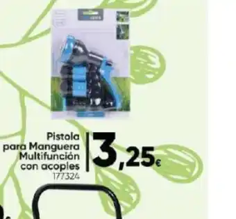 Family Cash Pistola para Manguera Multifunción con acoples oferta