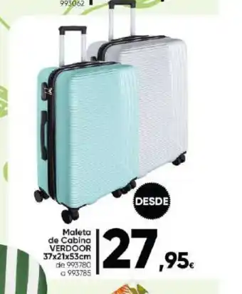 Family Cash Maleta de Cabina VERDOOR 37x21x53cm de 993780 oferta