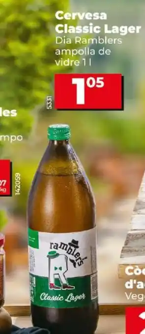 Dia Cervesa Classic Lager oferta