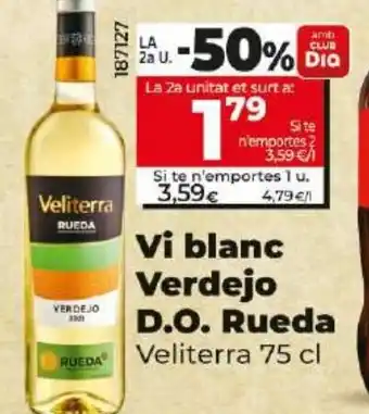 Dia Vi blanc Verdejo D.O. Rueda oferta
