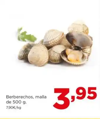 Alimerka Berberechos, malla de 500 g. oferta