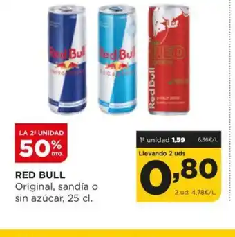 Alimerka Red Bull oferta