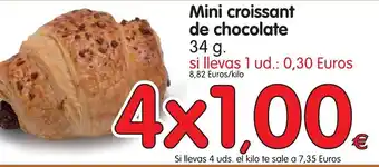 Alimerka Mini Croissant de chocolate 34g oferta
