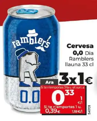 Maxi Dia Cervesa 0,0 oferta