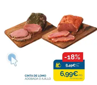 Supermercados La Despensa CINTA DE LOMO ADOBADA O AJILLO oferta