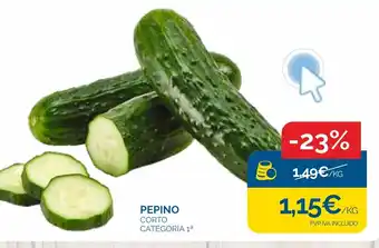 Supermercados La Despensa PEPINO oferta