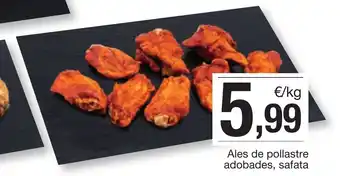 BonpreuEsclat Ales de pollastre adobades, safata oferta