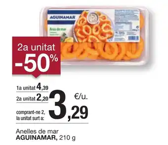 BonpreuEsclat Anelles de mar AGUINAMAR, 210 g oferta