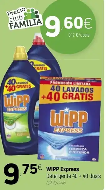 Coviran Wipp Express Detergente 40+10 Dosis oferta