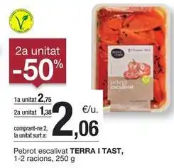 BonpreuEsclat Terra i tast - pebrot escalivat oferta