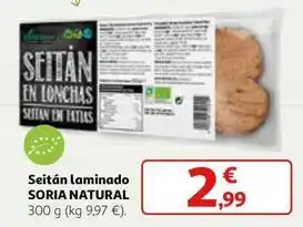 Alcampo Soria natural - seitan laminado oferta