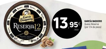 Coviran García Baquero Queso Reserva oferta