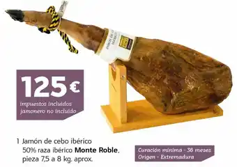 HiperDino 1 jamón de cebo ibérico oferta