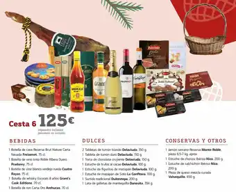 HiperDino Cesta 6 oferta