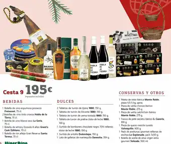 HiperDino Cesta 9 oferta