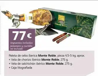 HiperDino Paleta de cebo ibérica oferta