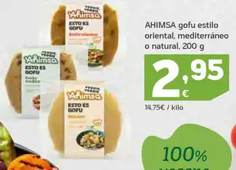 HiperDino Gofu estilo oriental, mediterráneo o natural ahimsa oferta