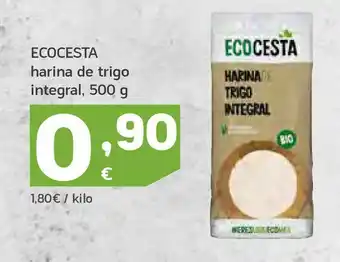 HiperDino Harina de trigo integral ecocesta oferta