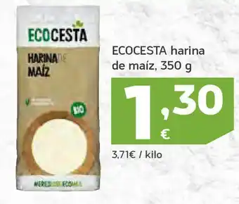 HiperDino Harina de maíz ecocesta oferta