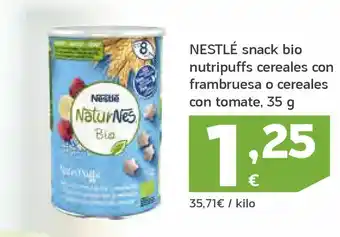 HiperDino Snacks bio nestlé oferta