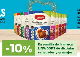 HiperDino Semillas linwoods oferta