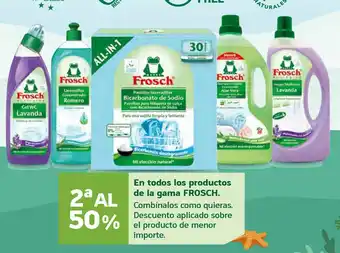 HiperDino En todos los productos de la gama frosch oferta
