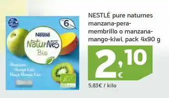 HiperDino Puré naturnes nestlé oferta