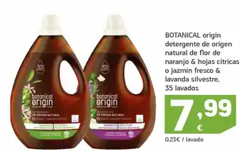 HiperDino Detergente de origen natural botanical oferta