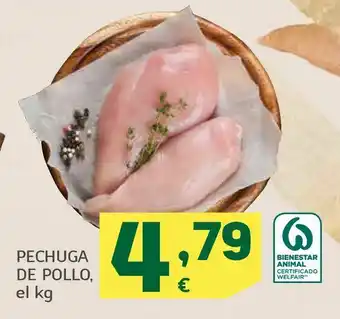 HiperDino Pechuga de pollo, el kg oferta