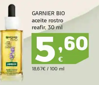 HiperDino Aceite rostro reafir garnier oferta