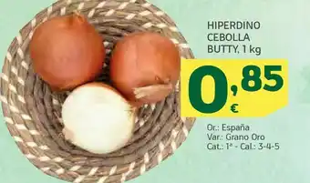 HiperDino Hiperdino cebolla butty, 1 kg oferta