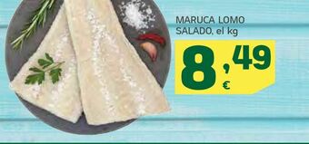 HiperDino Maruca lomo salado, el kg oferta