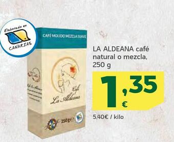 HiperDino La aldeana café natural o mezcla, 250 g oferta