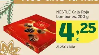 HiperDino Nestlé caja roja bombones, 200 g oferta