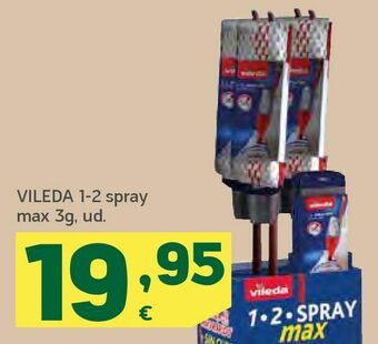 HiperDino Vileda 1-2 spray max 3g, ud. oferta