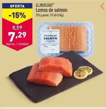 ALDI Lomos de salmón 375 g oferta