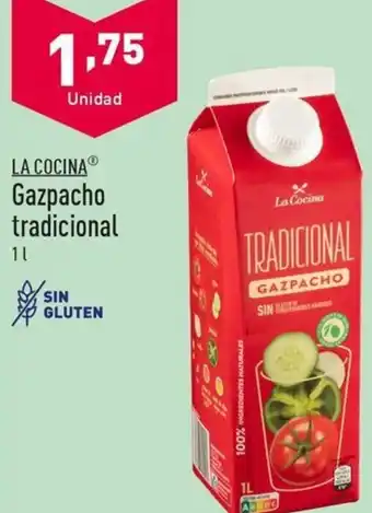 ALDI Gazpacho tradicional oferta