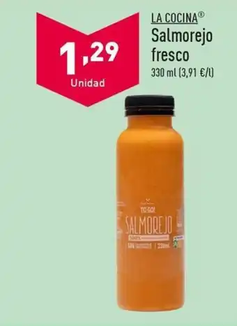 ALDI Salmorejo fresco oferta