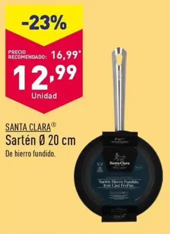 ALDI SANTA CLARAⓇ Sartén Ø 20 cm oferta