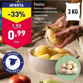 ALDI Patatas oferta
