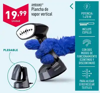 ALDI AMBIANOⓇ Plancha de vapor vertical oferta