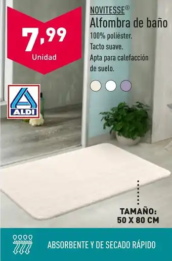 ALDI Alfombra de baño oferta